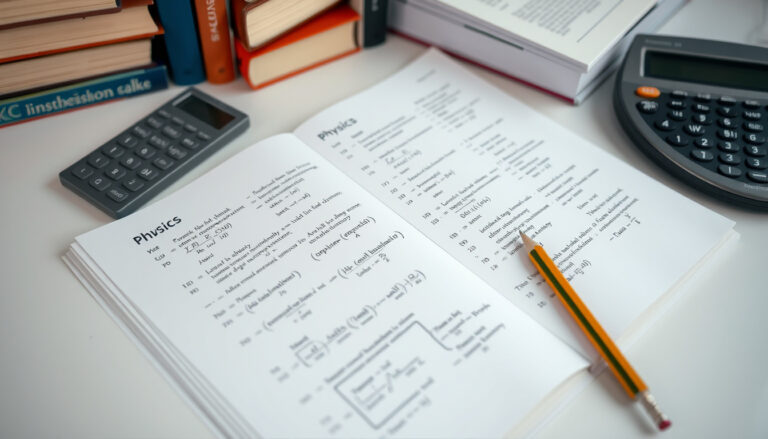 NCEA Level 3 Physics Formula Sheet: Complete Guide & Download | NZQA